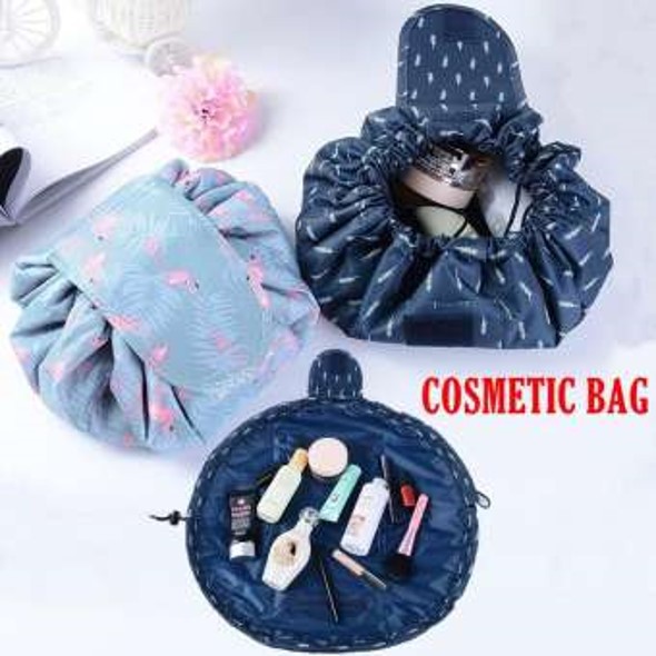 Vely Magic Travel Make Up Pouch / Lazy Cosmetic Big Capacity Bag Tas Kosmetik