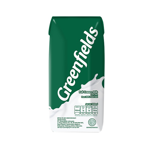 

Greenfields UHT Full Cream 200 Ml
