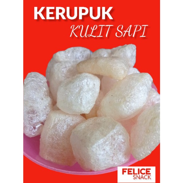 

Kerupuk kulit rambak sapi