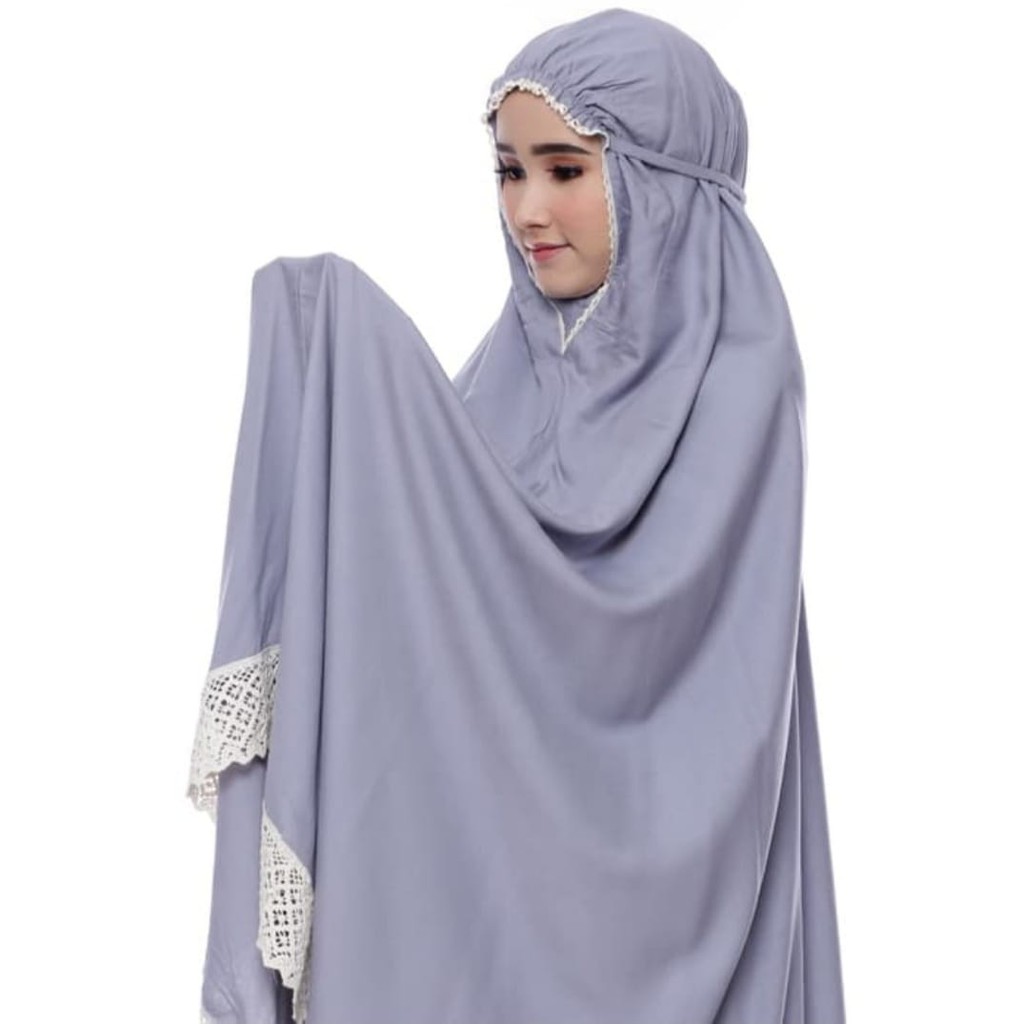 Mukena Renda Katun Rajut/Bahan Katun Mikro/bahan bagus lembut berkualitas/bisa bayar ditempat/COD