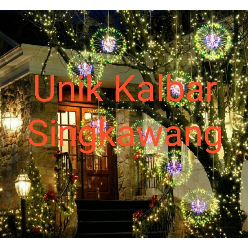 LAMPU HIAS KEMBANG API LAMPU TAMAN LAMPU OUTDOOR LAMPU INDOOR LAMPU LAMPU VIRAL / LAMPU NATAL TERBAR