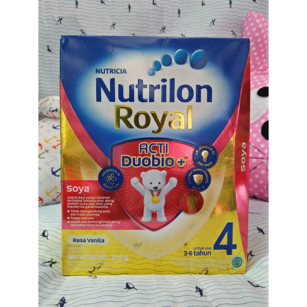 Nutrilon Royal 4 Soya Vanila 350 gr - HTA SUSU / PAMPERS / DIAPERS