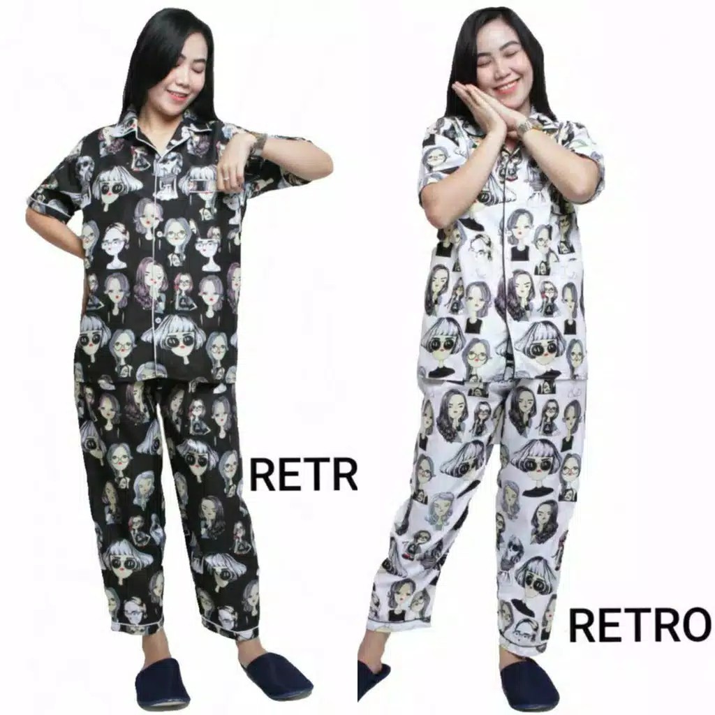 LFF Baju Tidur Wanita Piyama CP Motif Karakter-3