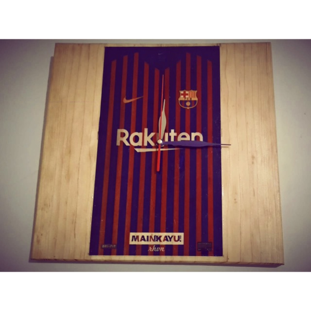 CUSTOM JAM DINDING KAYU JATI BELANDA