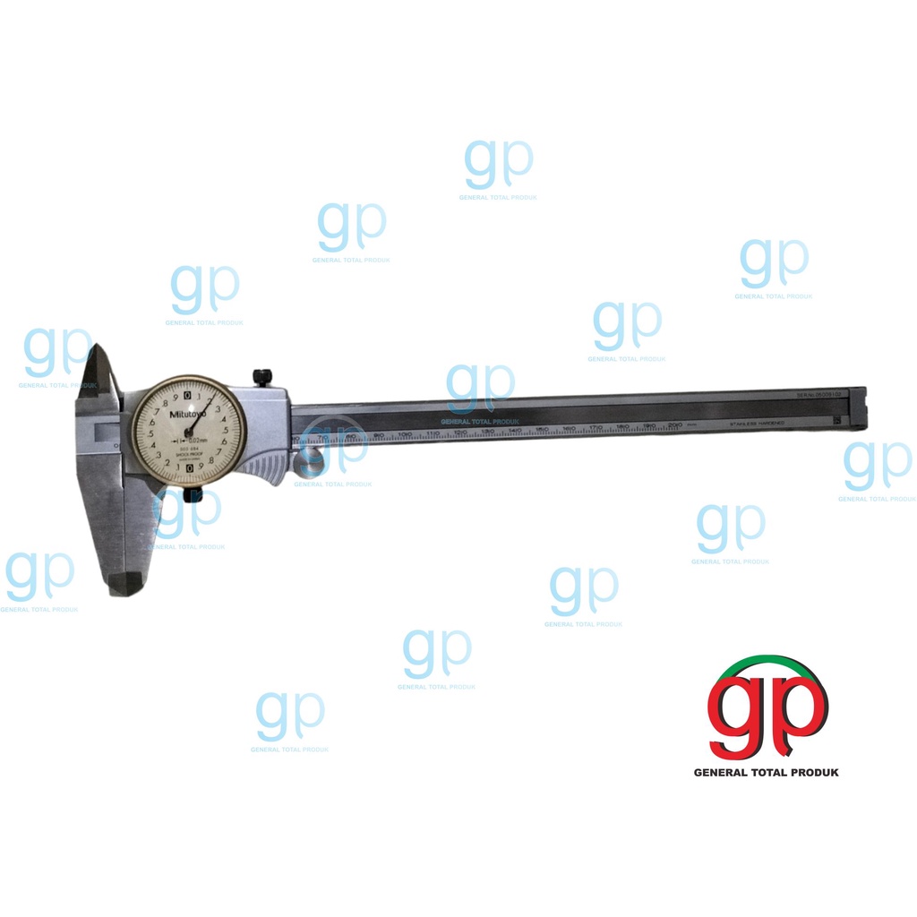Dial Carpeter 8" 505-684 Mitutoyo Jangka Sorong / Sigmat Jarum