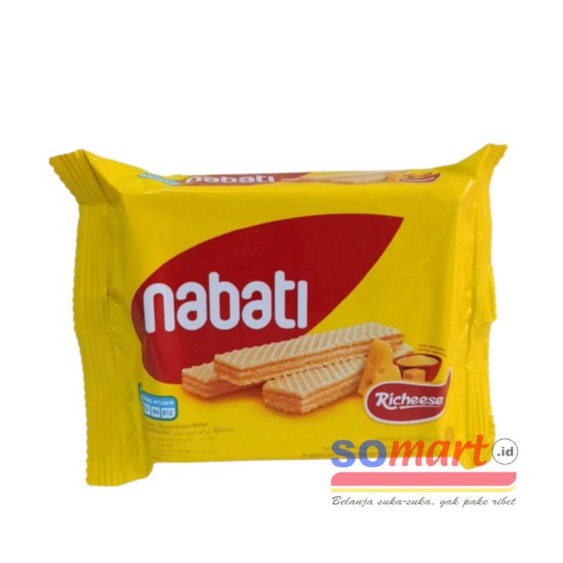 

Nabati Wafer Rasa Keju 50gr