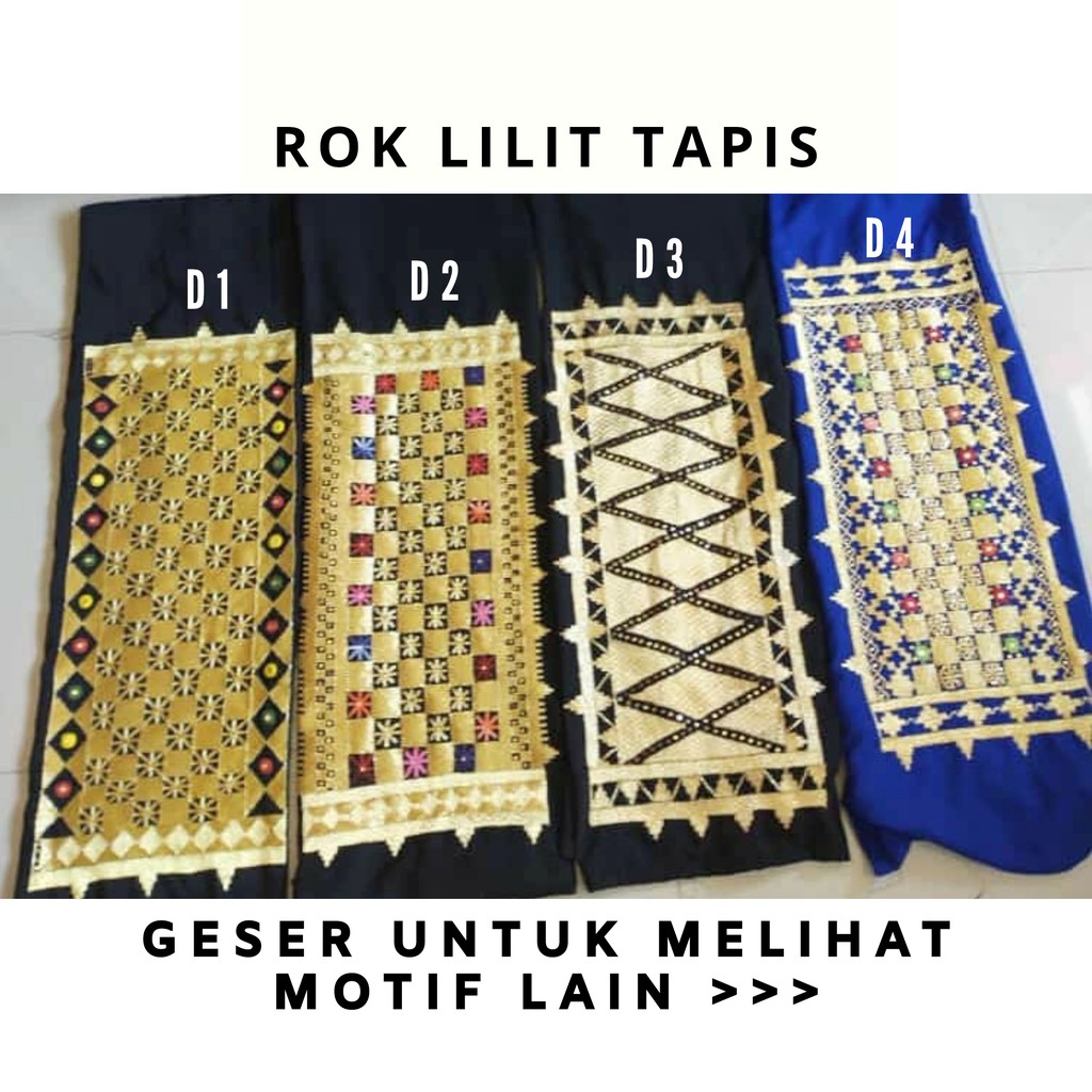 [BISA COD] Rok lilit tapis lampung