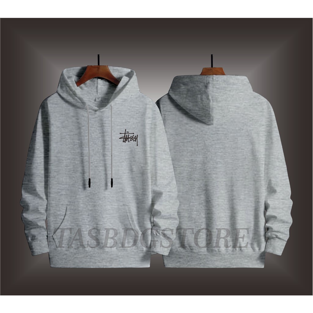 TERMURAH !! COD Jaket Sweater Hoodie Pria Distro StasyOriginal Big Size Jumbo M - XXL