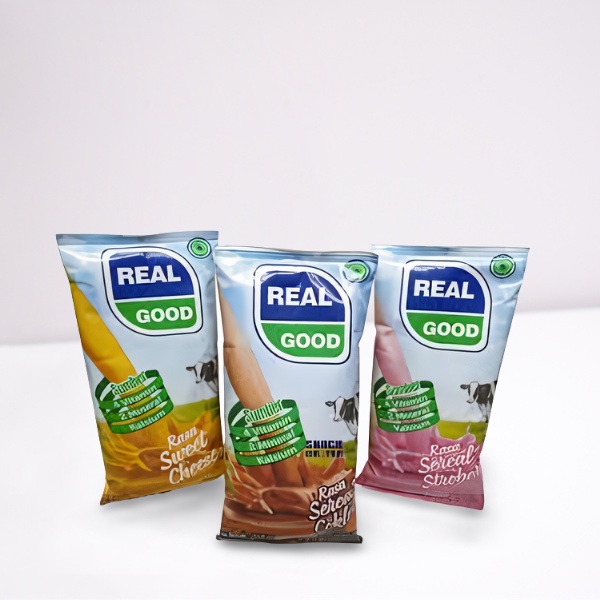 Susu Bantal UHT Real Goods 50ml Rasa Coklat (1 pcs)