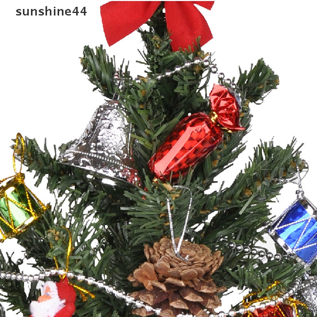 Sunshine 12pcs Ornamen Gantung Permen Tongkat Untuk Dekorasi Pohon Natal