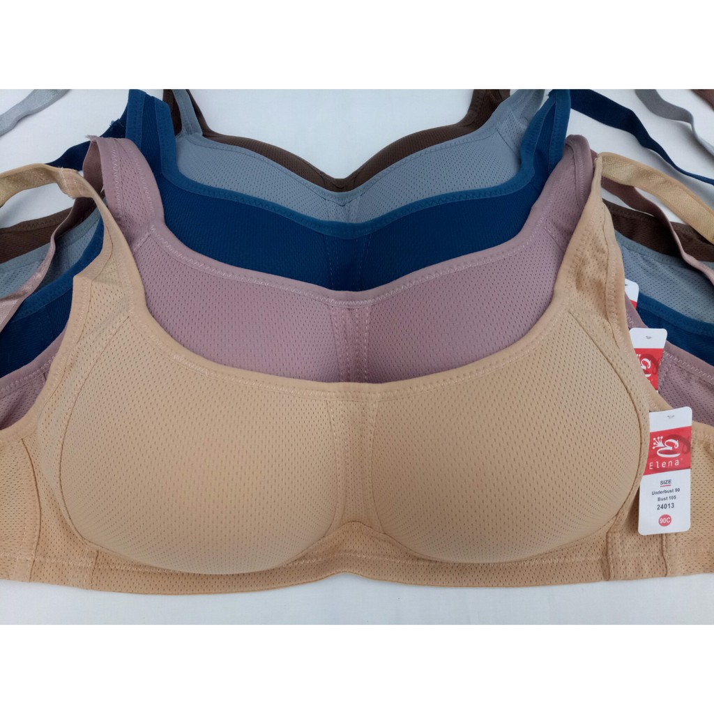 Bra bh Elena 24013 busa tanpa kawat 36C-40C
