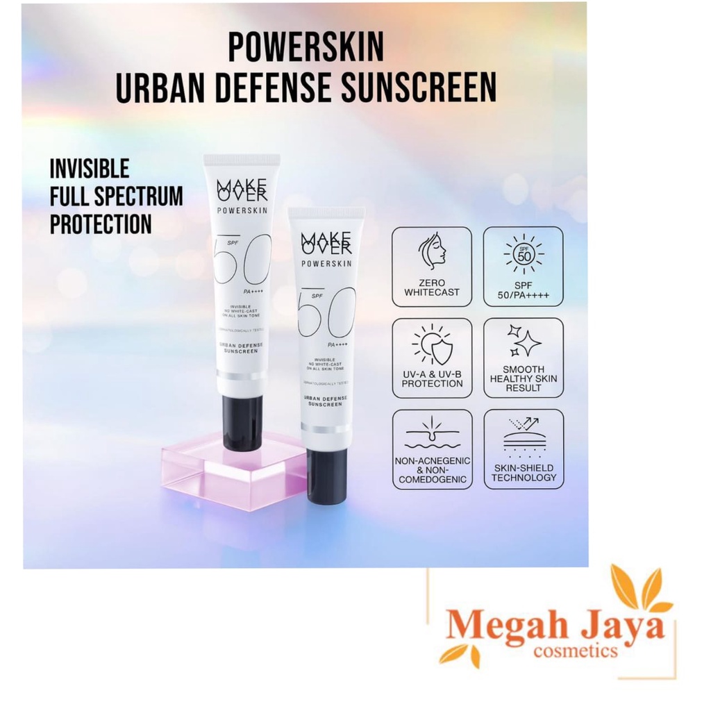 MAKE OVER POWERSKIN URBAN DEFENSE SUNSCREEN 40ML@MJ