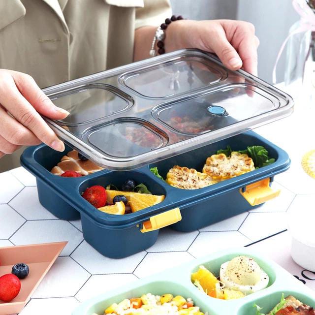 KOTAK MAKAN 4 DAN 5 SKAT TEMPAT MAKAN LUCH BOX BPA FREE