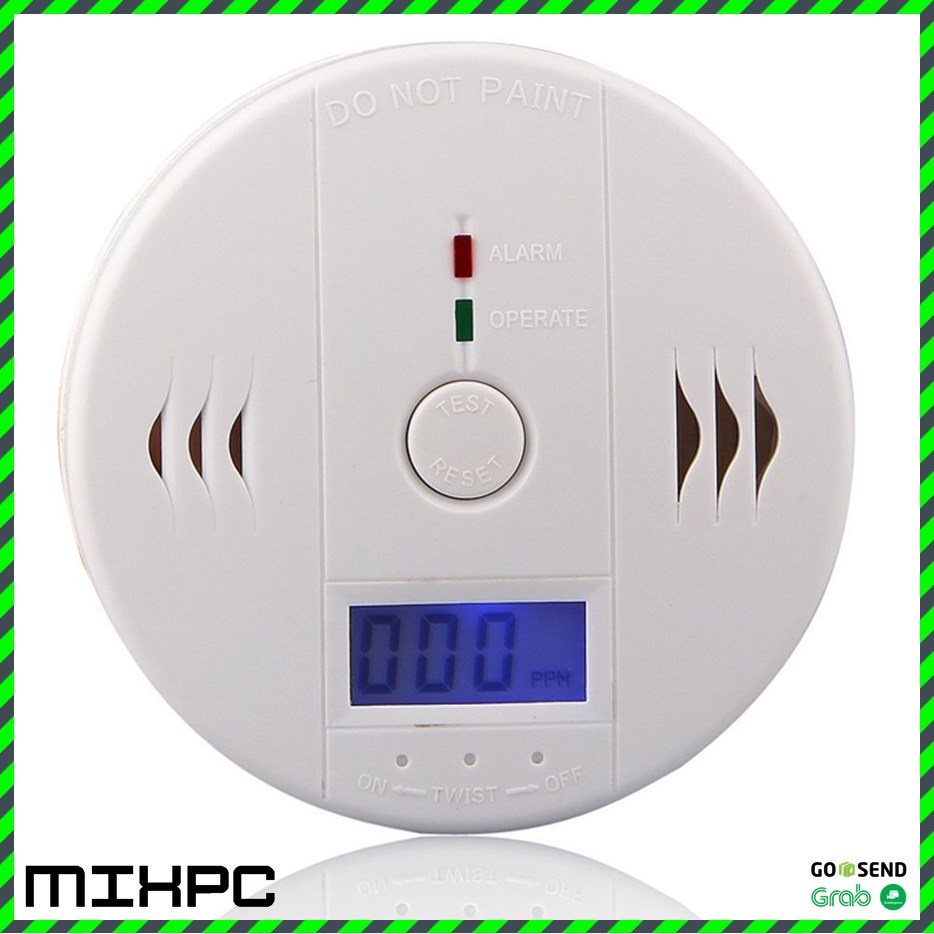 Smoke Detector Fire Detector Alarm Kebakaran