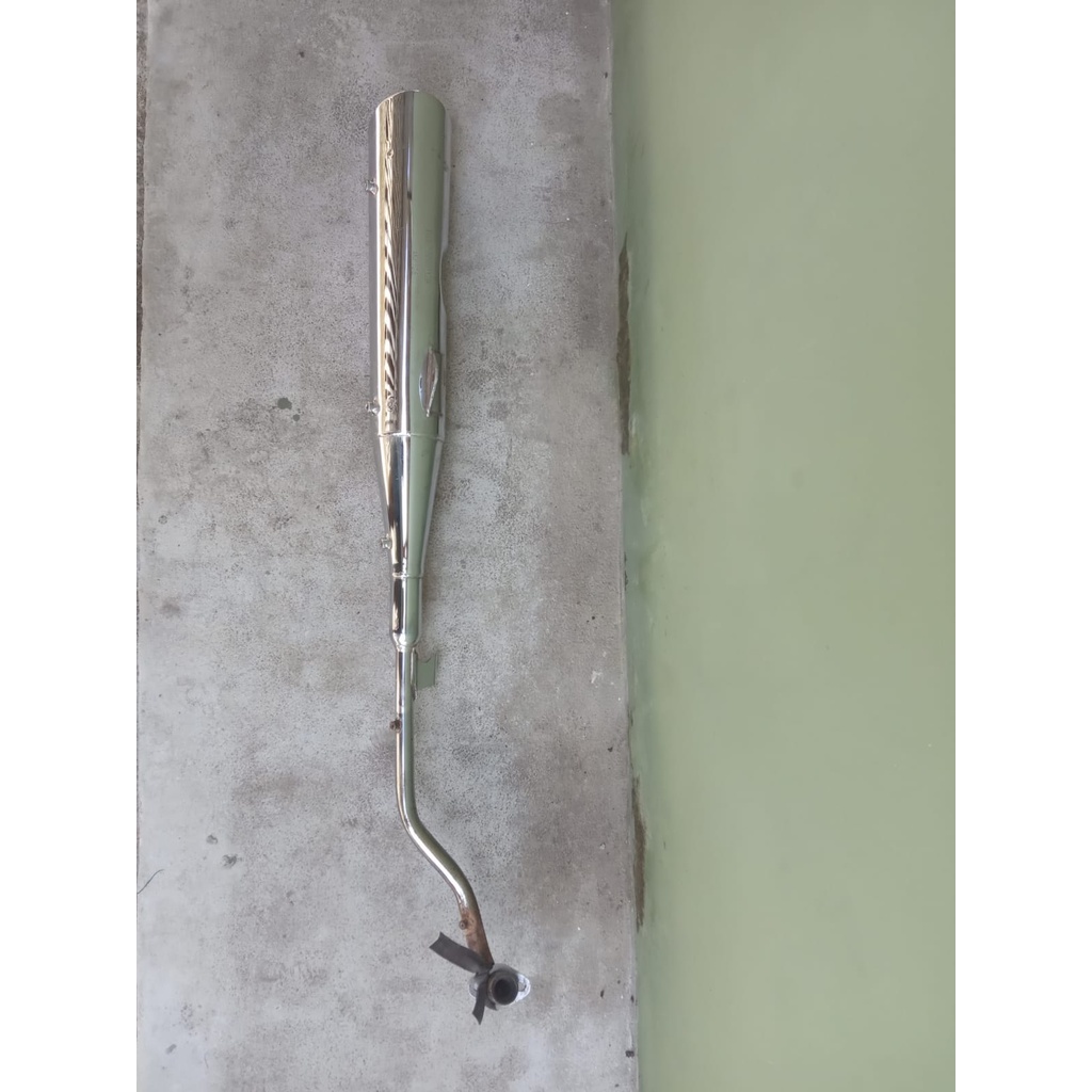 Knalpot Honda Kharisma Supra X 125 lama original copotan motor ori