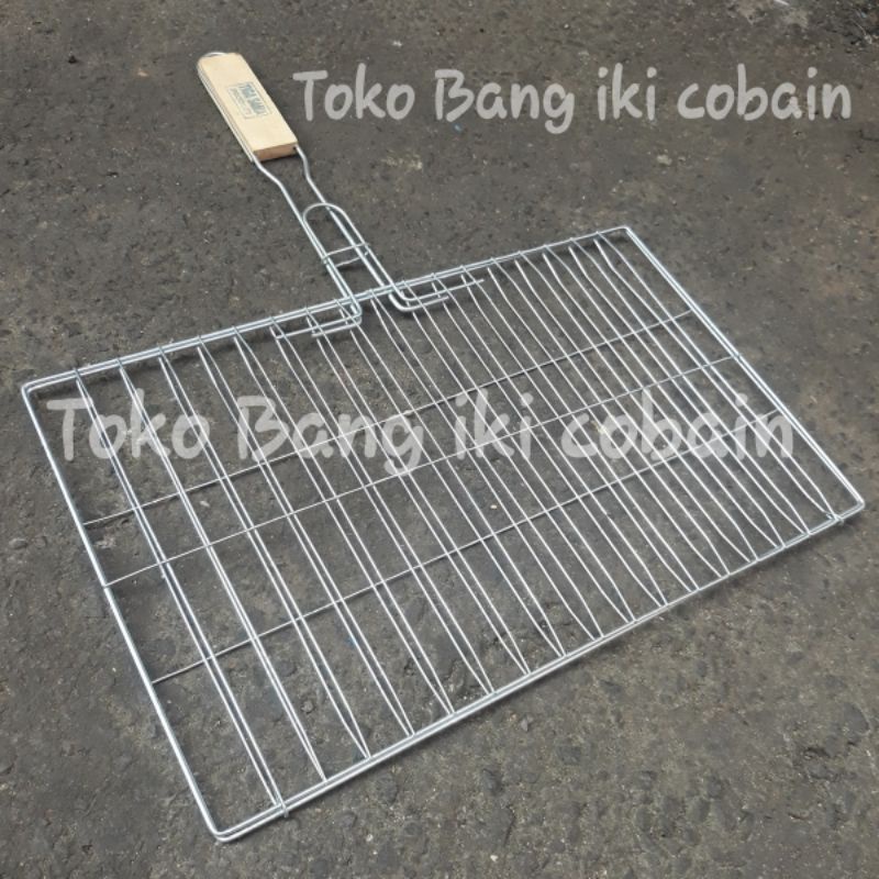Alat Pemanggang Sate Panggangan Sate Bakaran Sate Stainless Ukuran Jumbo