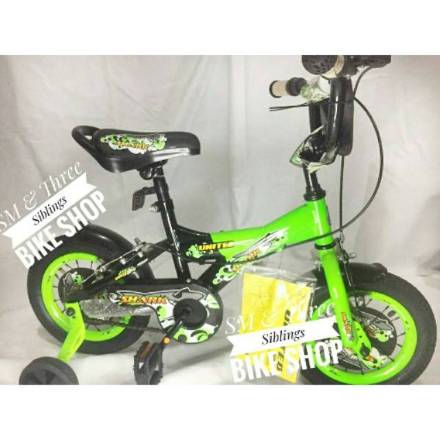 Sepeda Anak United 12 Inch BMX Shark