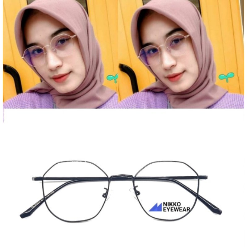 Frame Kacamata 8903, Gratis Lensa Minus Antiradiasi