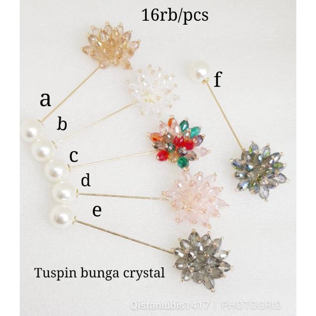 Tuspin crystal cantik