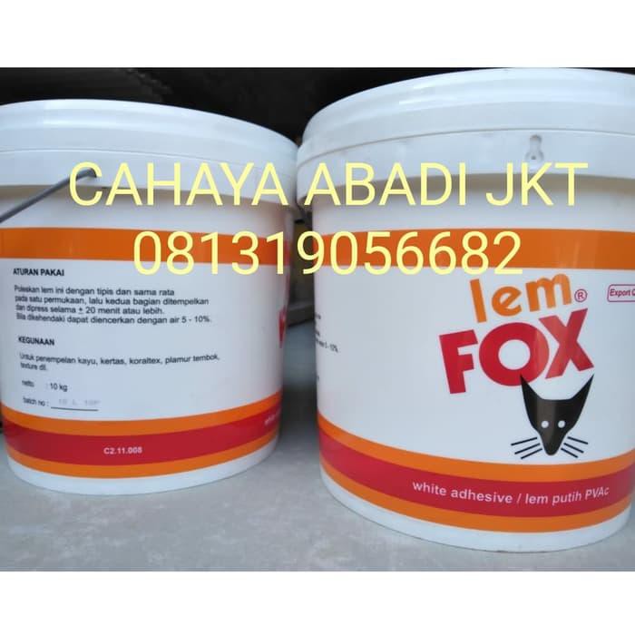 

LEM FOX PUTIH 10KG SLIME / KERTAS / KAYU (EMBER) parts