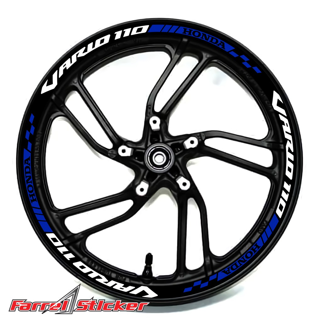 stiker velg sticker velek vario 110