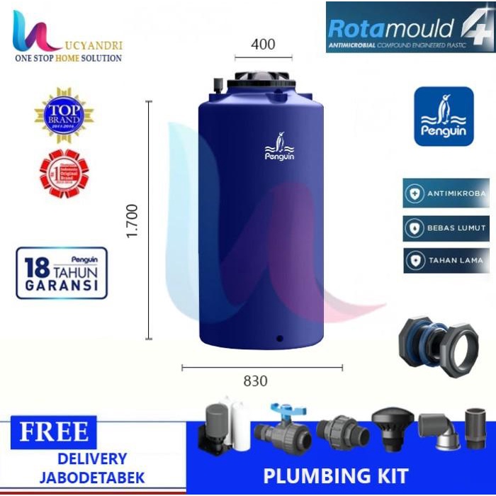 Toren Air Penguin TB80 Tangki Air Plastik 800 L Tandon TB 80