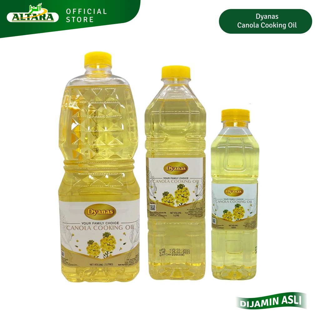 

Dyanas Canola Cooking Oil/Minyak Canola/Canola Oil 500ml/Canola Oil 1lt
