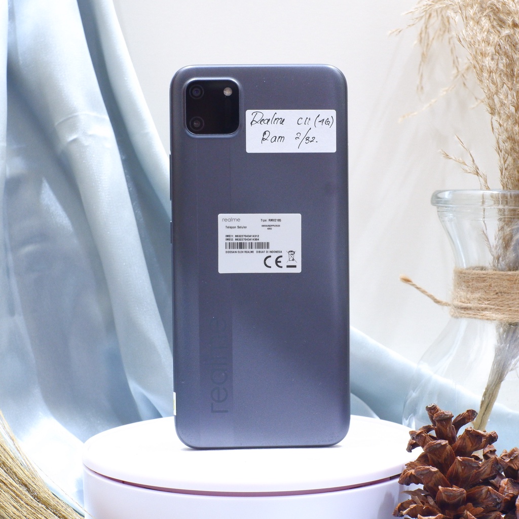 realme c11  4g  2 32 fullset   hp bekas second