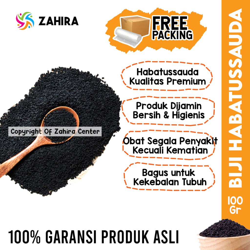 ASLI Biji Jintan Hitam Habbatussauda 100gr Arab Jinten Habatussauda Rempah Herbal Kesehatan