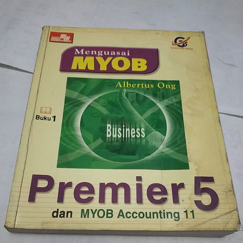 ORIGINAL MENGUASAI MYOB PREMIER 5 DAN MYOB  ACCOUNTING 11