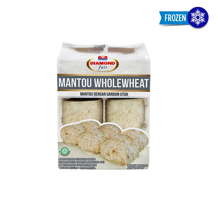 Diamondfair Mantou Wholewheat 240 Gr