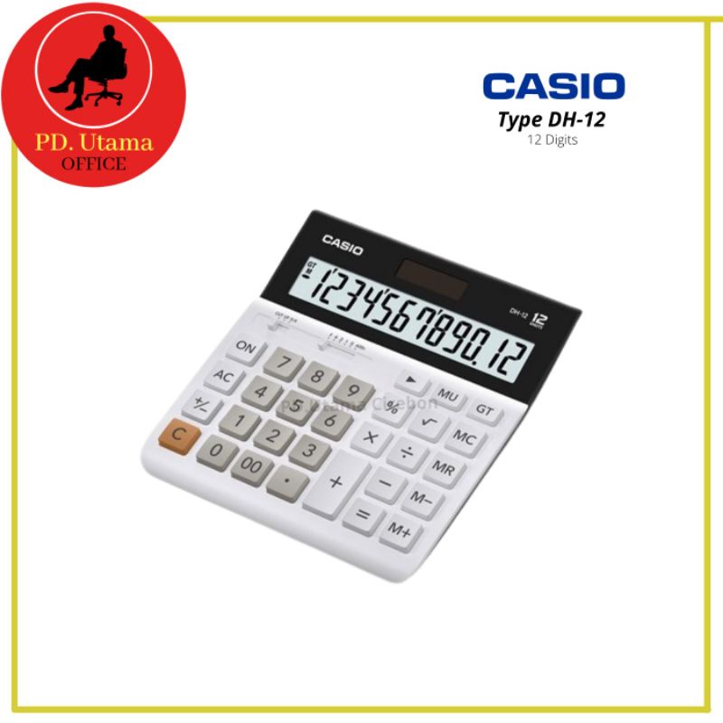 

KALKULATOR CASIO DH 12 PROMO MENARIK HARGA MURAH