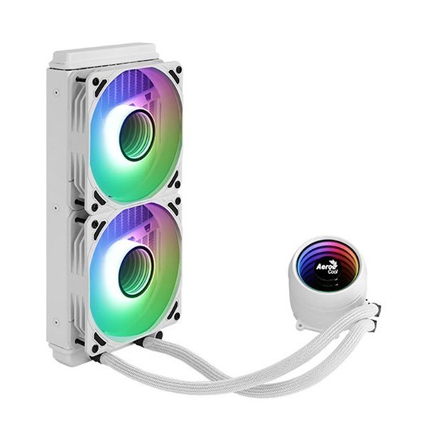 Aerocool Mirage L240 240MM ARGB Liquid Cooler  White