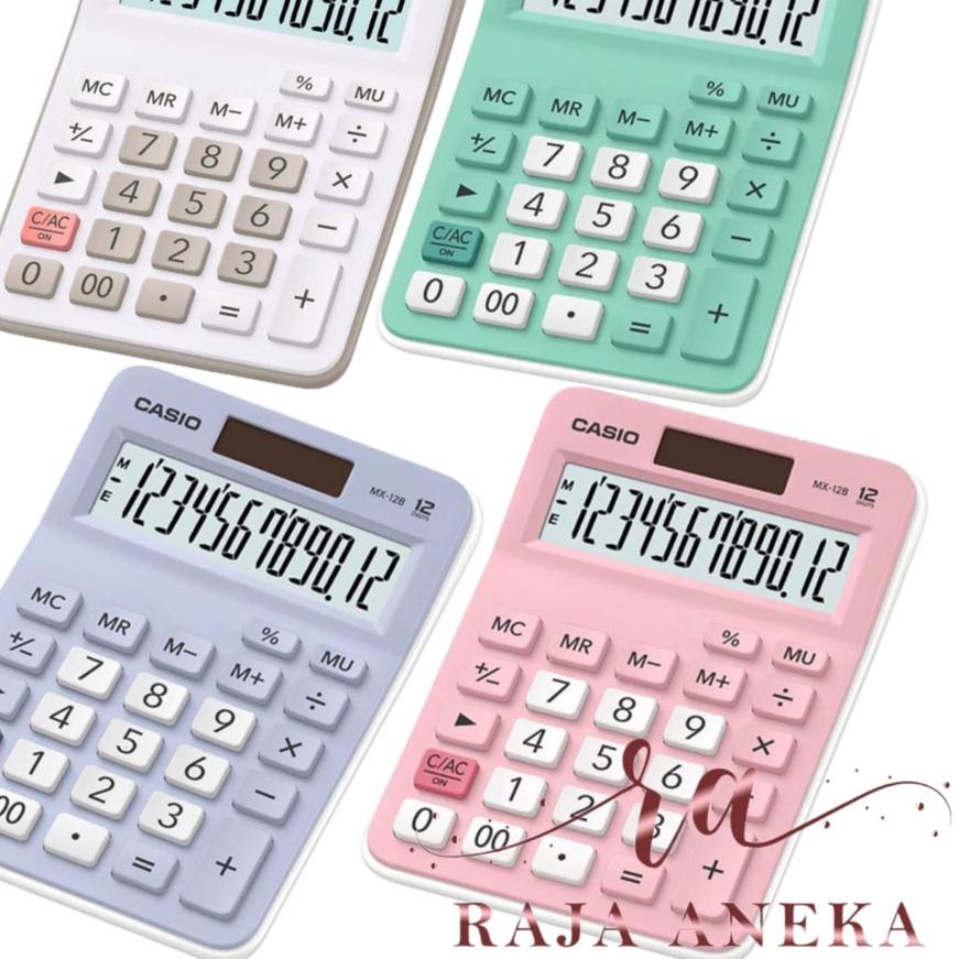 

CASIO 12 DIGIT KALKULATOR CALCULATOR ALAT HITUNG MESIN HITUNG FANCY KANTOR OFFICE FANCY DELIGHT CALCULATOR CASIO SERIES MX 12 B MX12 B MX 12 WE 12 LB GN PK GARANSI RESMI ASABA