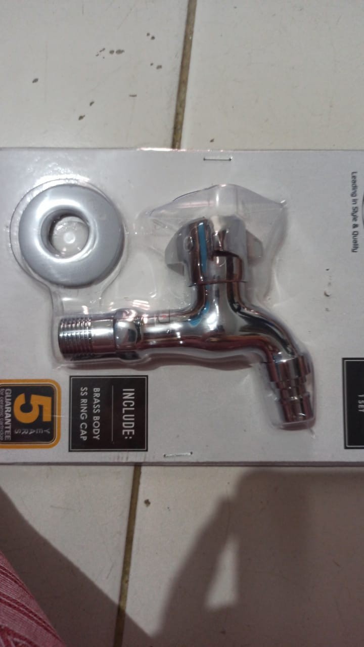 Aer Kran Air Tembok Kuningan/untuk Mesin Cuci/wall/washing Sov 03b W