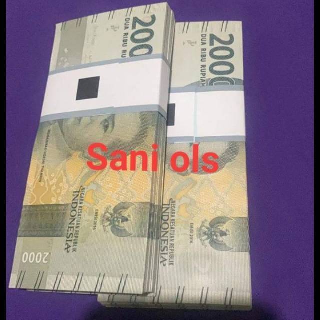 Jastip uang baru asli bank bi