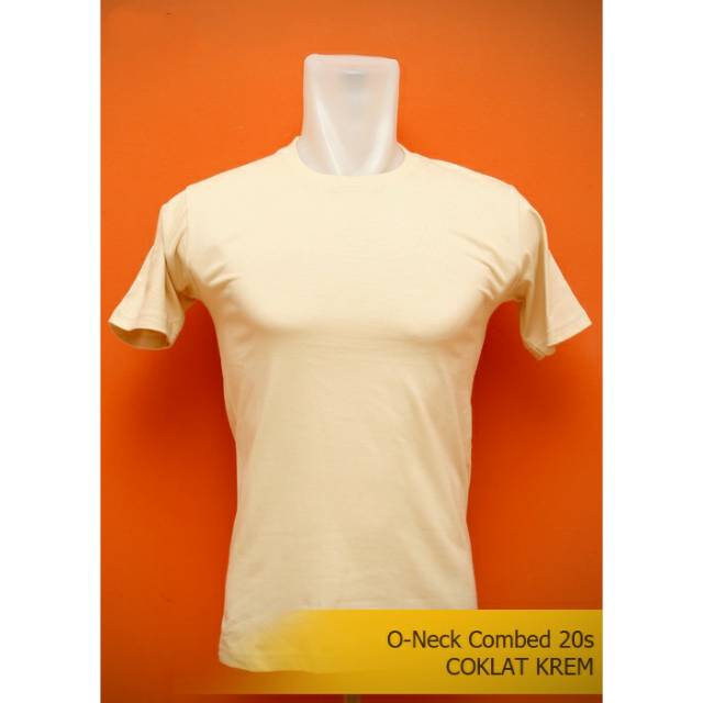 kaos polos S (warna) combed20s