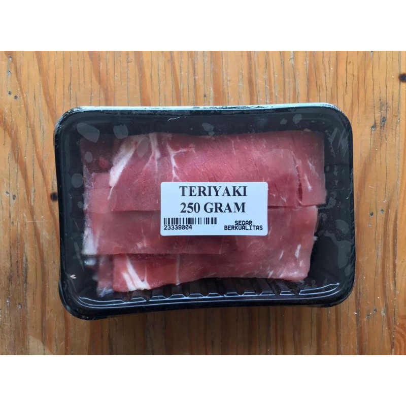 

Daging Beef Slice Teriyaki 250gram Halal dan Berkualitas