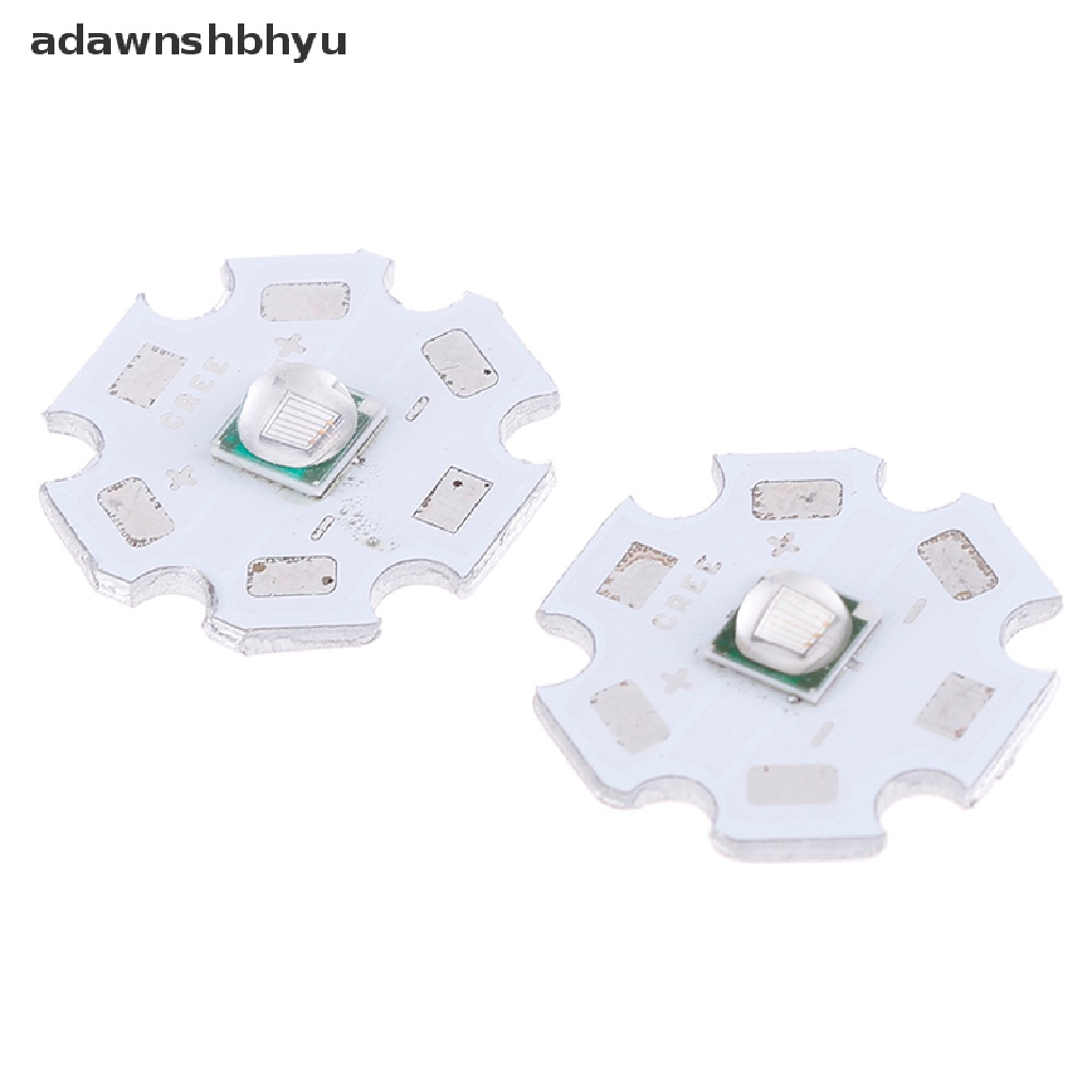 [adawnshbhyu] Cree XML2 XM-L2 10W Putih Merah Hijau Biru Kuning chip LED Daya Tinggi+PCB 16/20mm