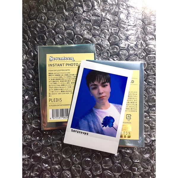 instant photo cheki hanabi vernon seventeen