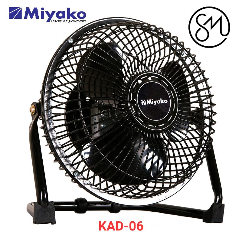 Kipas Angin Miyako KAD-06 6 inc kecil mini KAD06