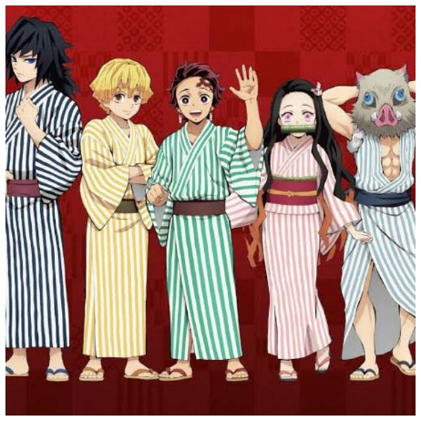 KIMETSU NO YAIBA YUKATA SLEEP VERSION ALL SIZE