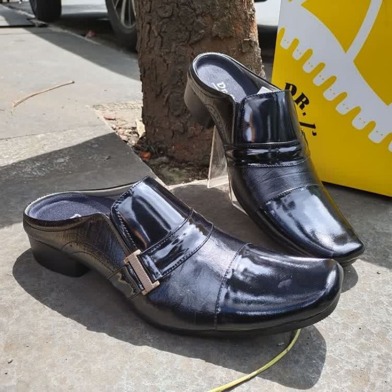 SEPATU SANDAL BUSTONG | DALTU | TUTONG PRIA ASLI KULIT SAPI