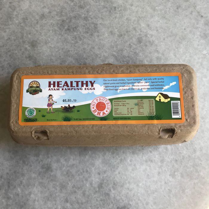 

Telur Ayam Kampung Organic Land (isi 10)