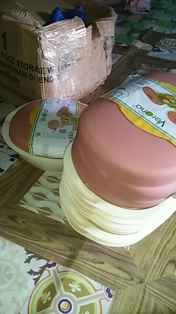 Verona Set Of 7 Pcs Bahan Plastik Bpa Free Original