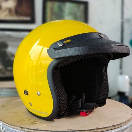 Helm Bogo Dewasa Retro Full Leher SNI