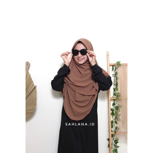 Reject Bawal Aisyah Khimar Hijab Segi Empat Oval Malaysian