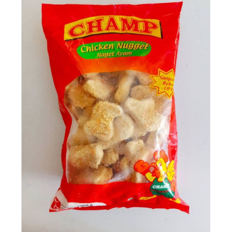 CHAMP NUGGET AYAM NUGET AYAM 250 GRAM 500 GRAM 1 KG FRESH FROZEN 