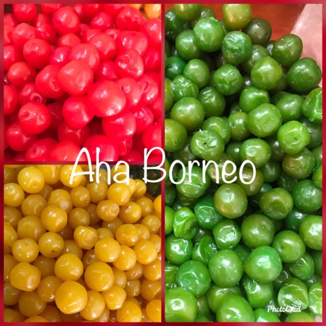 

Manisan Cherry Merah & Kuning - Buah Lie Impor Hijau