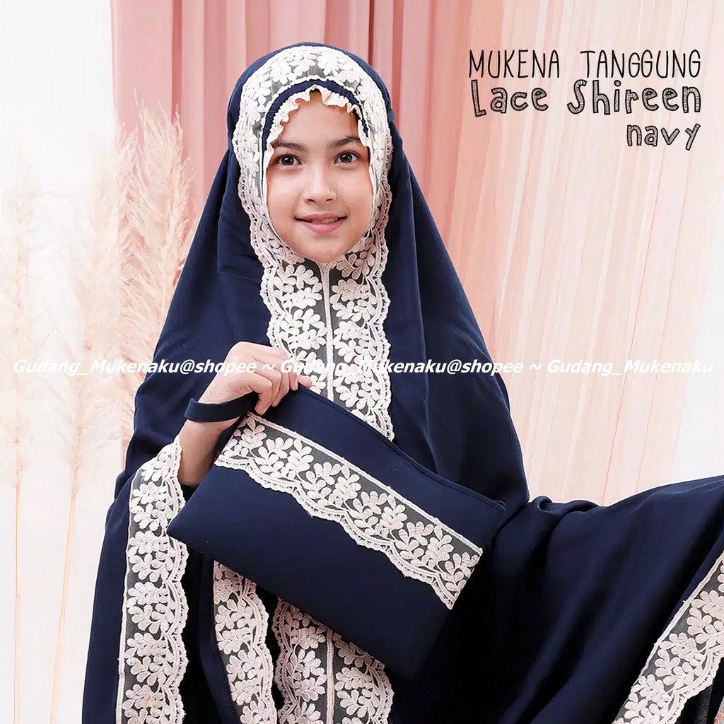 Gudang_mukenaku Mukena Anak Shireen Aplikasi Renda Import Premium Terbaru